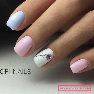 Manicure supernovae spring-summer 2019-2020 - fashion trends of seasonal nail design