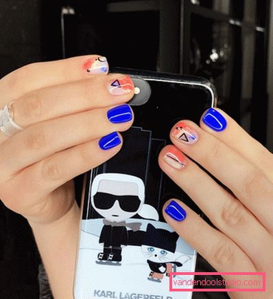 Manicure supernovae spring-summer 2019-2020 - fashion trends of seasonal nail design