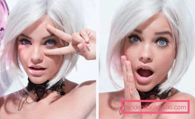 Barbara Palvin in a wig Barbara Palvin in a wig