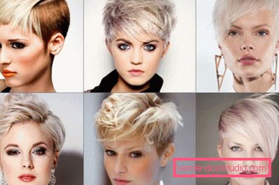 Options for fashionable short women's haircuts in 2019