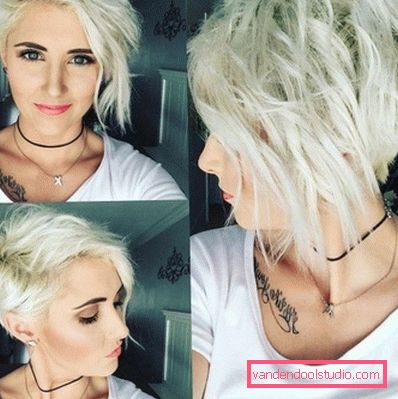 Options for fashionable short women's haircuts in 2019