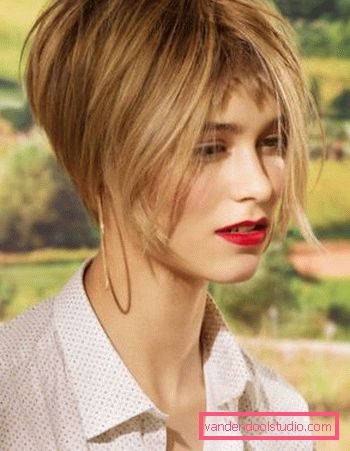 Options for fashionable short women's haircuts in 2019