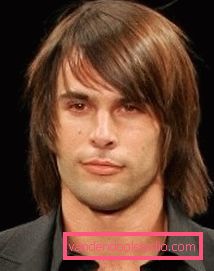 Options for male haircuts with bangs and styling