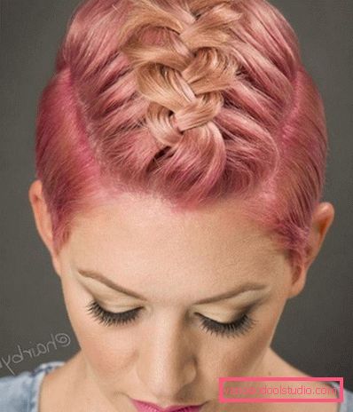 braid for short hair Braid weaving options for short hair