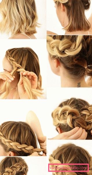 Braid weaving options for short hair