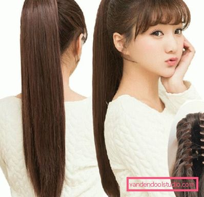 Hairstyles with false hair