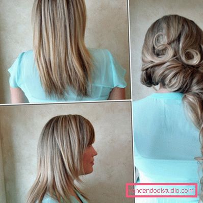 Hairstyles with false hair