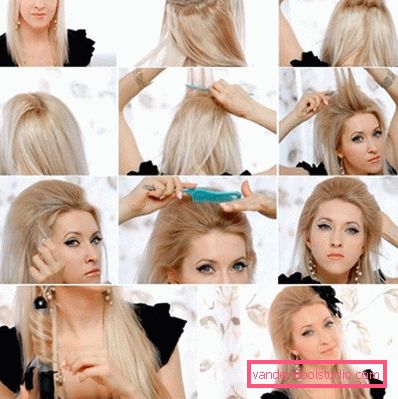 Hairstyles with false hair