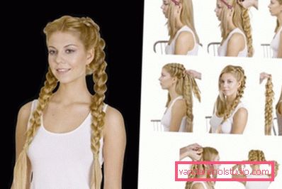 Hairstyles with false hair