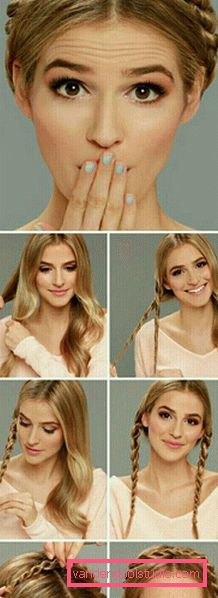 School hairstyle for long hair Variants of school hairstyles for girls of any length