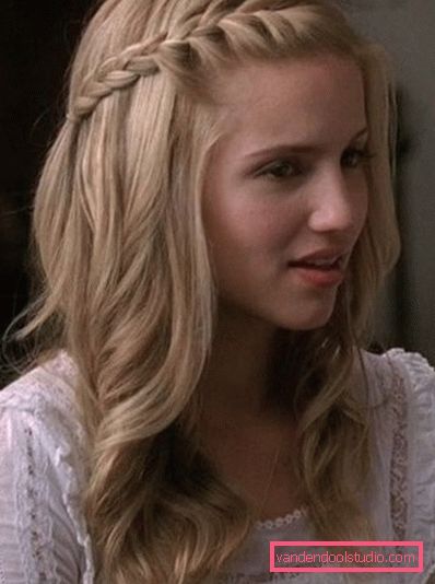 School hairstyle for medium hair Variants of school hairstyles for girls of any length