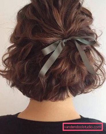 Hairstyles to school for short hair Variants of school hairstyles for girls of any length