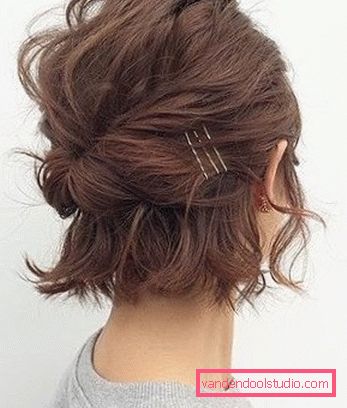 Hairstyles to school for short hair Variants of school hairstyles for girls of any length