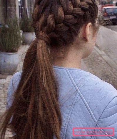 School hairstyle for long hair Variants of school hairstyles for girls of any length