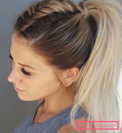 School hairstyle for long hair Variants of school hairstyles for girls of any length