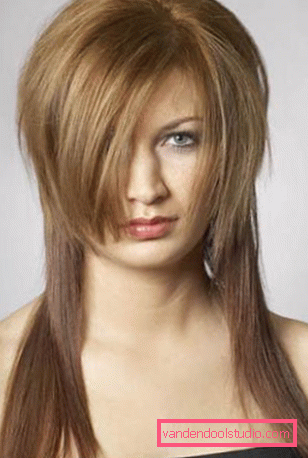 Types of creative haircuts for long hair