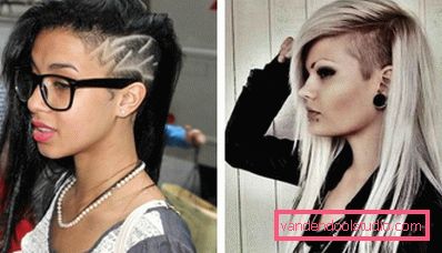 Types of creative haircuts for long hair