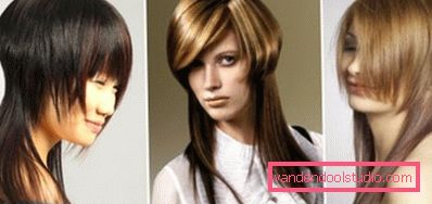 Types of creative haircuts for long hair