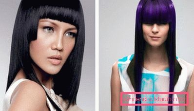 Types of creative haircuts for long hair