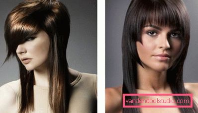 Types of creative haircuts for long hair