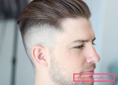 Types of men's hairstyles with a tail