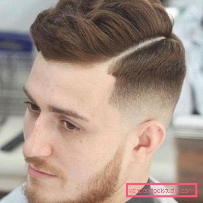 Types of male hairstyles with parting