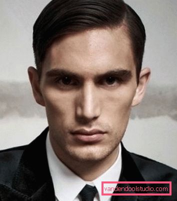 Types of male hairstyles with parting