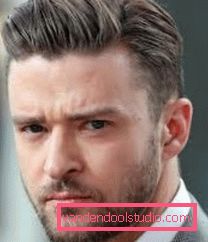 Types of male hairstyles with parting