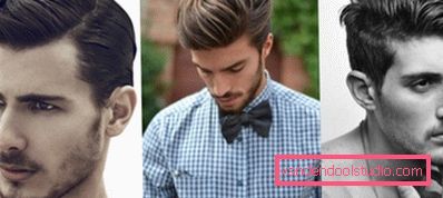 Types of male hairstyles with parting