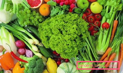 vegetables and fruits