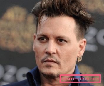 All haircuts and hairstyles Johnny Depp