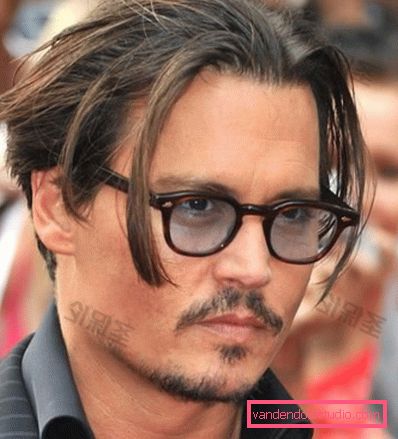 All haircuts and hairstyles Johnny Depp