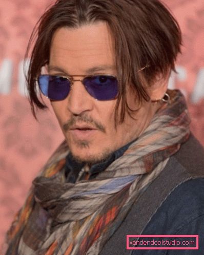 All haircuts and hairstyles Johnny Depp