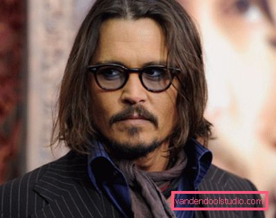 All haircuts and hairstyles Johnny Depp