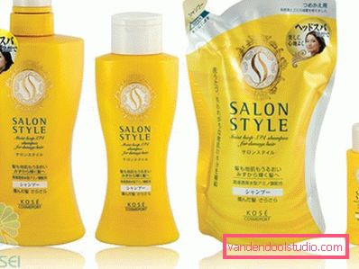bottles of Salon Style bottles of Salon Style