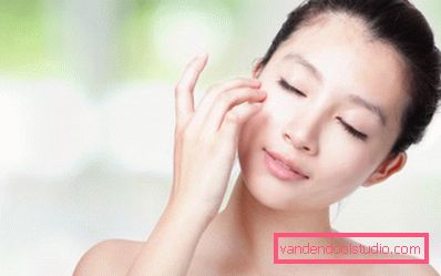 clean skin japanese woman
