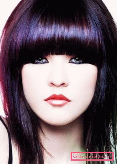 Bright and creative haircuts for medium hair length