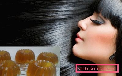 gelatin for super smooth hair