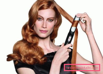 curls with an iron curls with an iron