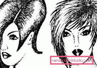 Women's short haircuts for curly hair
