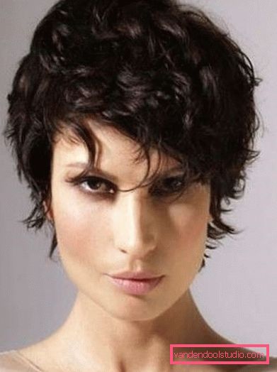 Short haircuts for curly hair Women's short haircuts for curly hair
