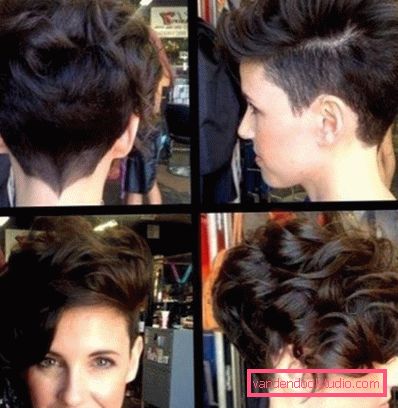 Short haircuts for curly hair Women's short haircuts for curly hair
