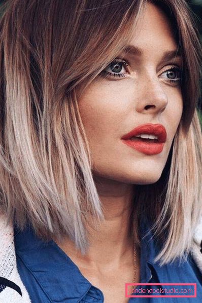 Women's haircuts for medium hair without styling