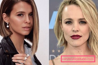 Women's haircuts for medium hair without a bang 2019 - photo
