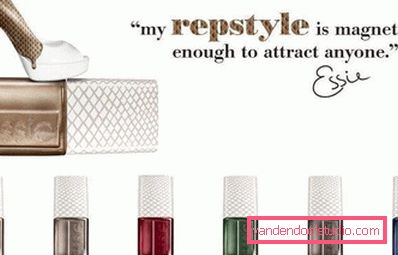 a collection of magnetic varnishes for reptile design on nails