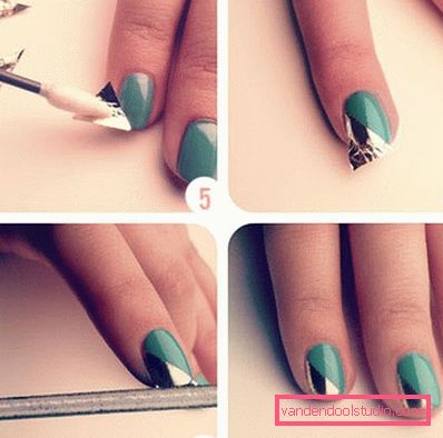 a variant of beautiful nail design